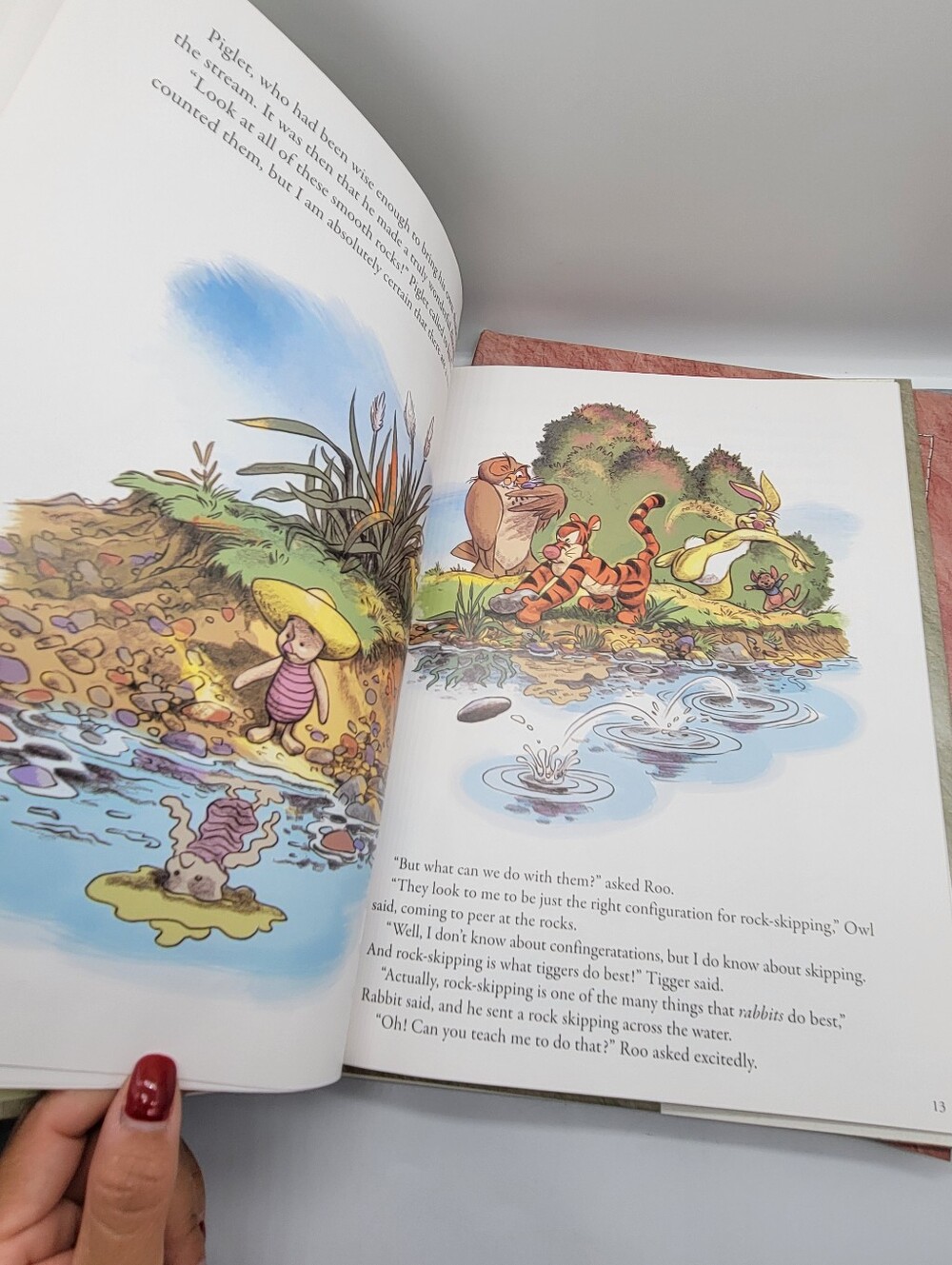 Lot 3 Disney Winnie the Pooh: Nature's True Colors hardcover children's book - Picture 6 of 7
